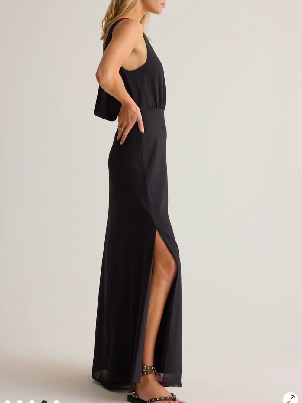 Altar'd State Black Maxi Dress